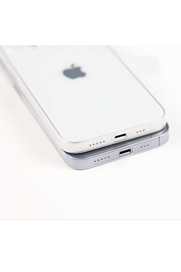 حافظة TKNC متوافقة مع هاتف iPhone 13 Pro - عديمة اللون - 5