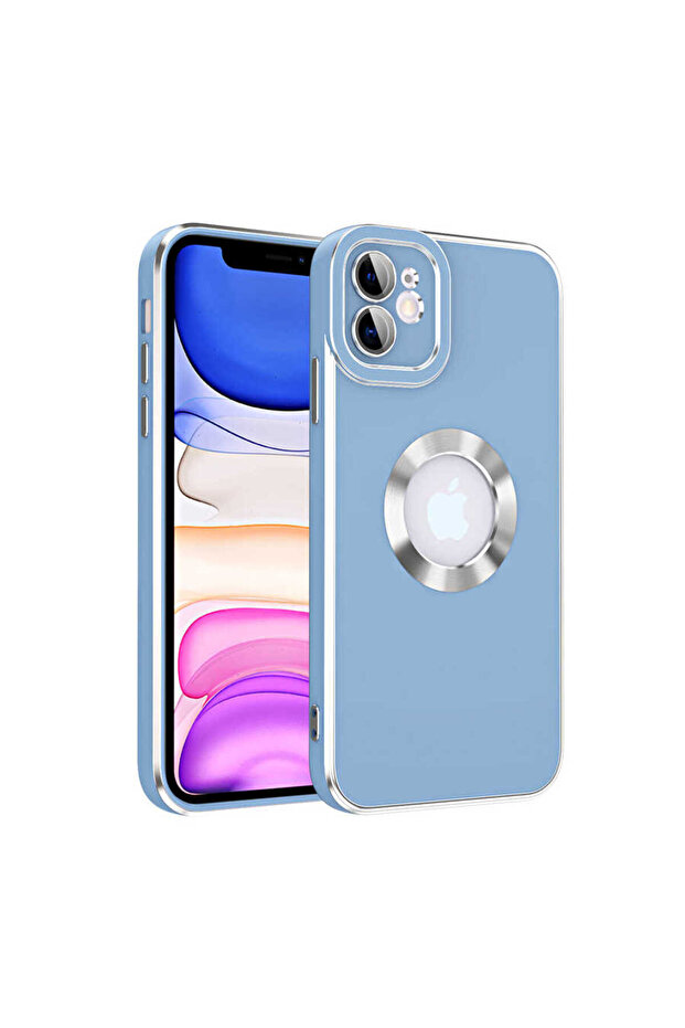 حافظة TKNC كونغو متوافقة مع هاتف iPhone 12 - أزرق - 1