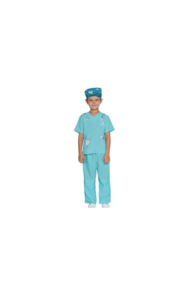Kids Surgeon Costume 5-6 Years