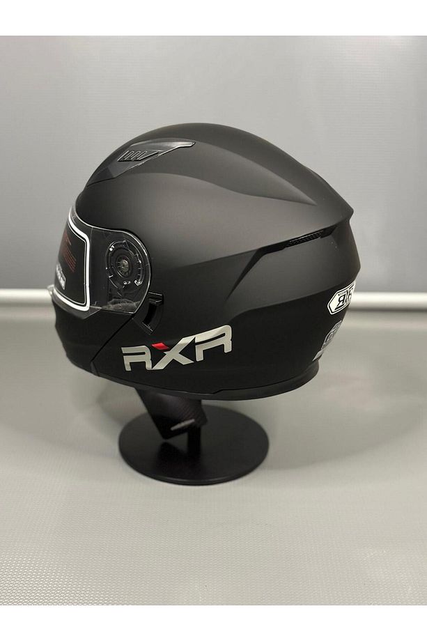 RXR HELMETS JK-908 Güneş Vizörlü Çene Açılır Kask - 4