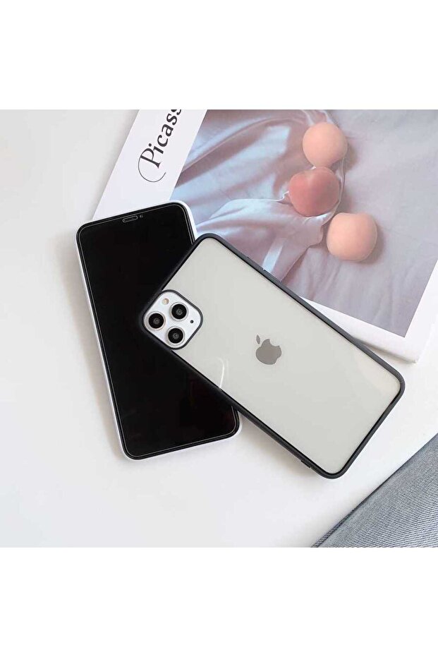 حافظة TKNC Endi متوافقة مع هاتف iPhone 12 - أسود - 3