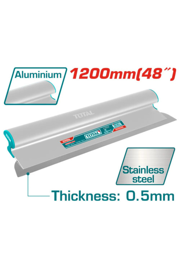 سكين معجون عريضة 48"(1200MM) توتال Thscl04801