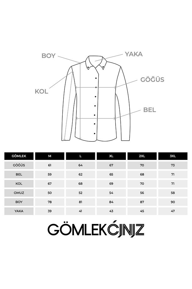 Erkek Gömlek Oversize Kalıp Gabardin Kumaş Çıt Çıt Bağlamalı Gömlek - 8