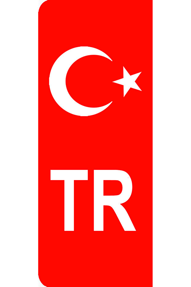مجموعة ملصقات ذات طابع TR (4 × 5 سم، 24 قطعة)