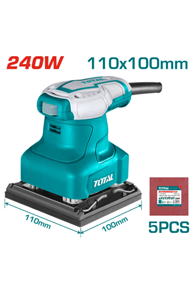 ماكينة صنفرة خشب 240w توتال Tf2231106