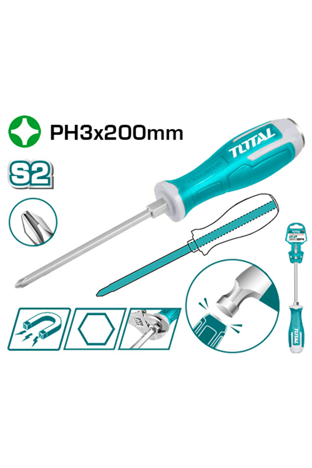Phillips go-through screwdriver THGSPH32006 - 1