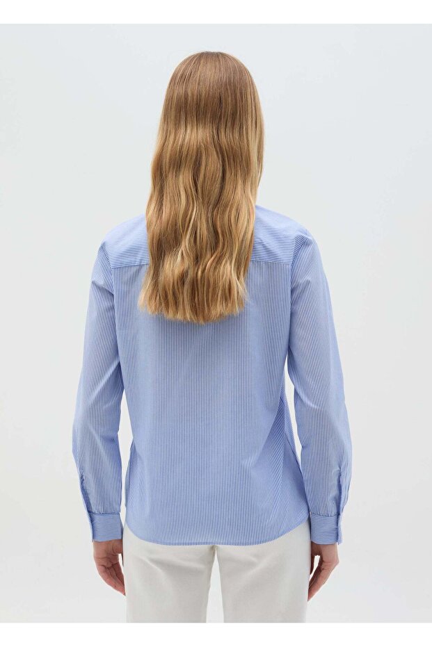 قميص بنمط مخطط - 4