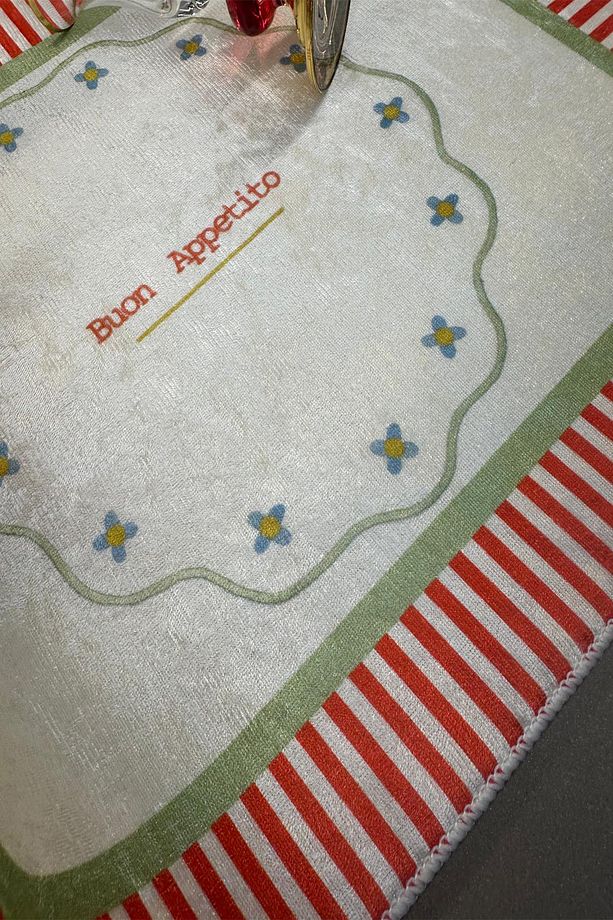 Bulaşık Kurutma Matı Kurulama Bezi Örtüsü Tezgah Üstü Emici Bulaşıklık 40x50 Cm Yıkanabilir - 3