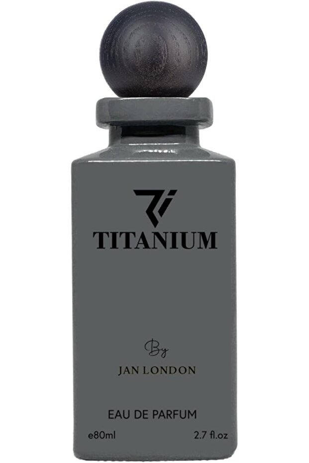 Titanium Eau de Parfum 80ml | Striking, Long-Lasting Unisex Scent Radiating Power & Elegance