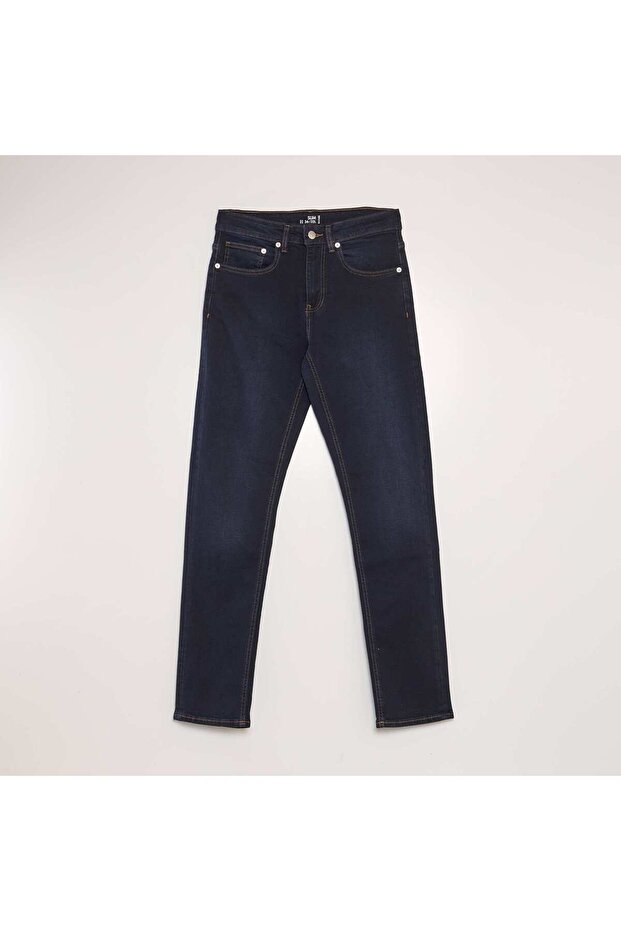 بنطال جينز بقصة Slim-fit - L32 أزرق