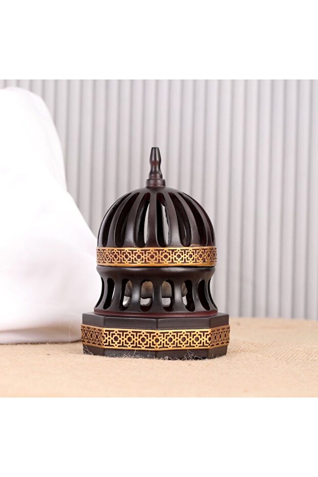 Bakhoor Burner Oud Frankincense Incense Burner for Yoga Spa and Aromatherapy Office Home Decor