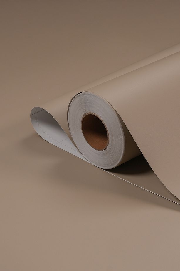 Tarçın Beji Yapışkanlı Kaplama Folyo 120 cm – Mobilya, Duvar, Kapı, Mutfak İçin – KS483 - 1