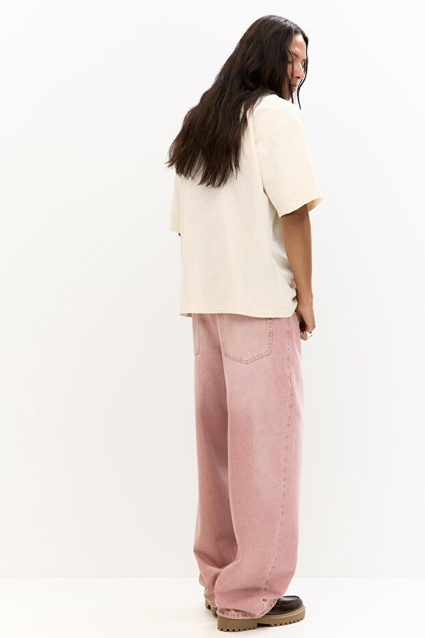 Yazılı kısa kollu gömlek - 4