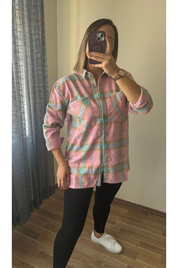 Oversıze Oduncu Gömlek - 2