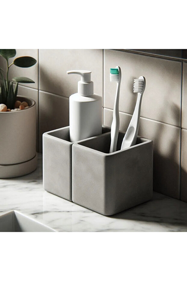 Modern Diş Fırçalık - 1