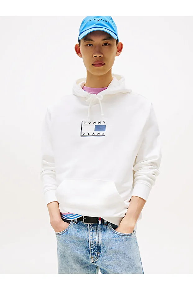 TJM REG POP CLR FLAG HOODIE EXT - 1