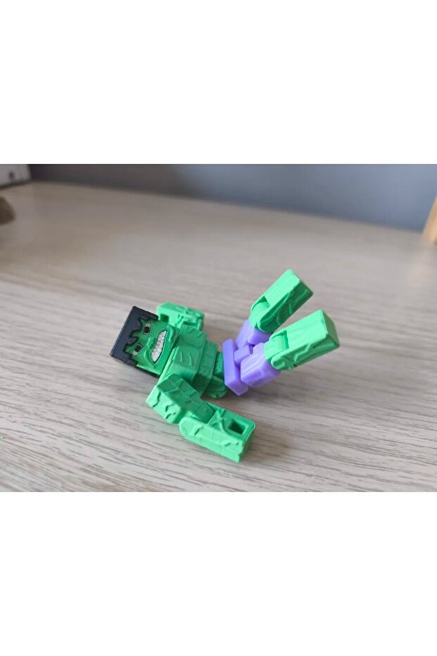 3D Minecraft Hulk - 2