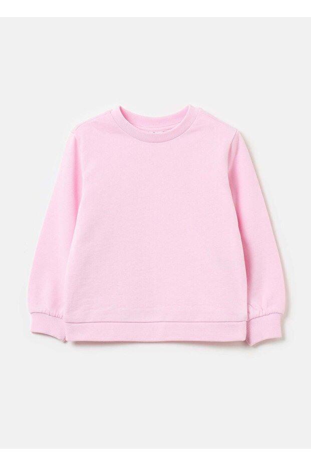Solid Colour Sweatshirt In French Terry