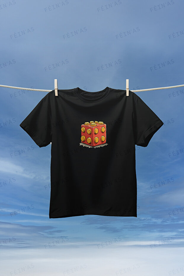 تيشيرت اطفال - مكعب - 2