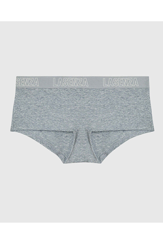 Boyshort Panty with Logo Band