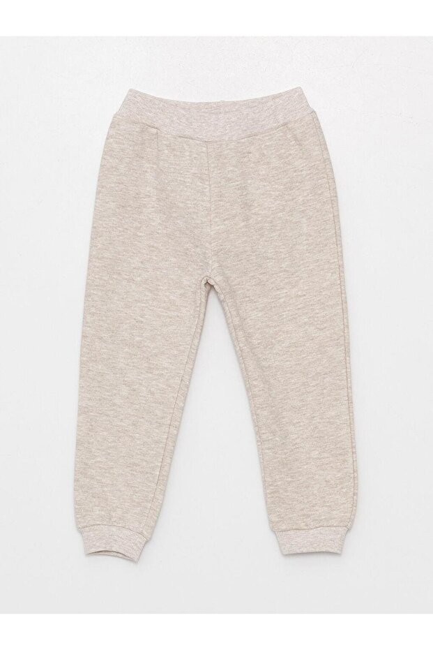 Basic Baby Girl Tracksuit Bottom with Elastic Waist