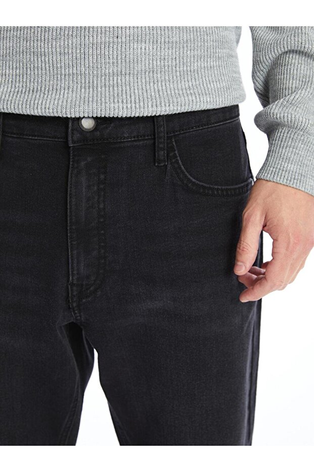 790 Rahat Kalıp Erkek Jean Pantolon (W4) - 3