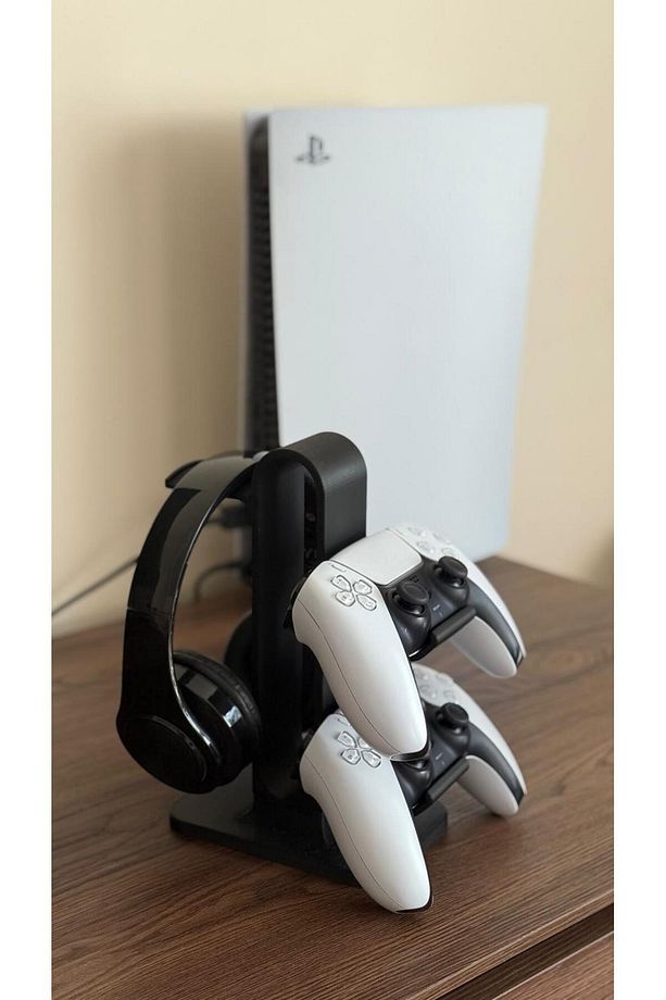 Konsol Controller ve Kulaklık Standı-Gamepad Standı-PS5 Controller Standı - 1