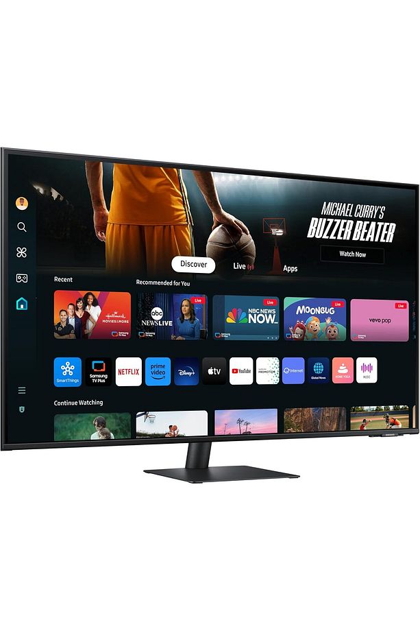 Samsung M7 LS43DM702UUXUF, 43" inç, UHD, 3840 x 2160, 4K, 4ms 60Hz, HDR10, Akıllı Monitör (2024 Mode - 2