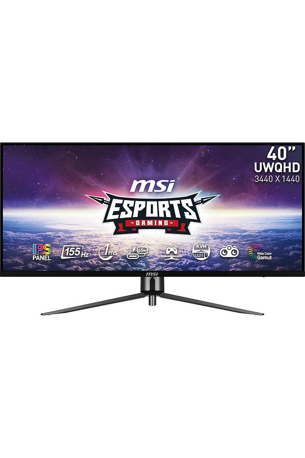 MSI 40'' MAG401QR Flat IPS 3440X1440 (UWQHD) 21:9 155HZ 1MS Adaptive SYNC Gaming Monitor - 1