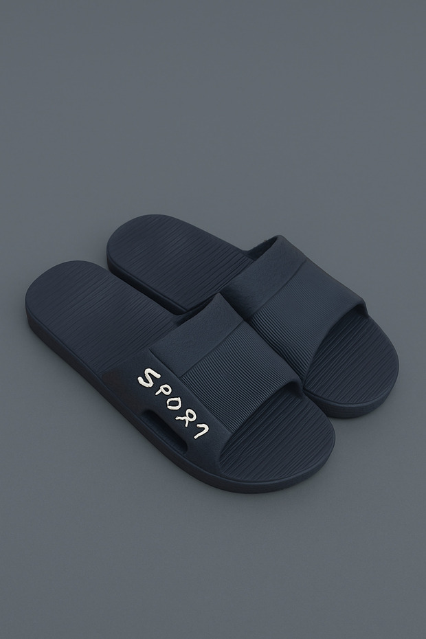 Men's Sport Anti-Slip Sole Pool Seaside Beach Daily Soft Slippers Suitable for Wet Floors