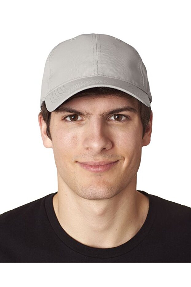 Gray Plain Hat Sports Cap