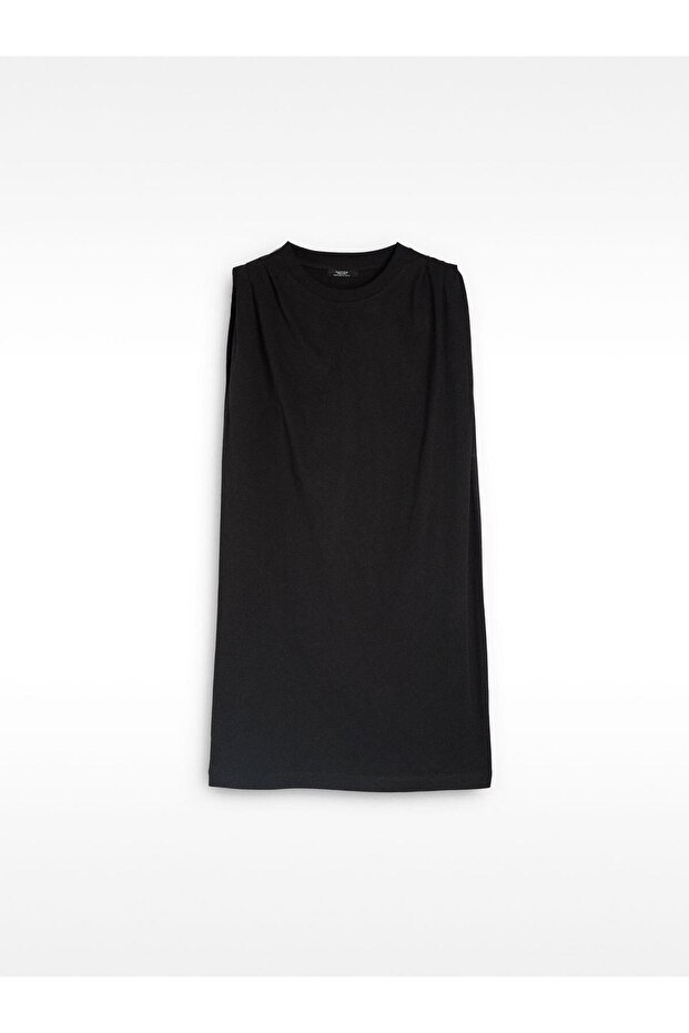 %100 Pamuk Trendy Elbise - 5