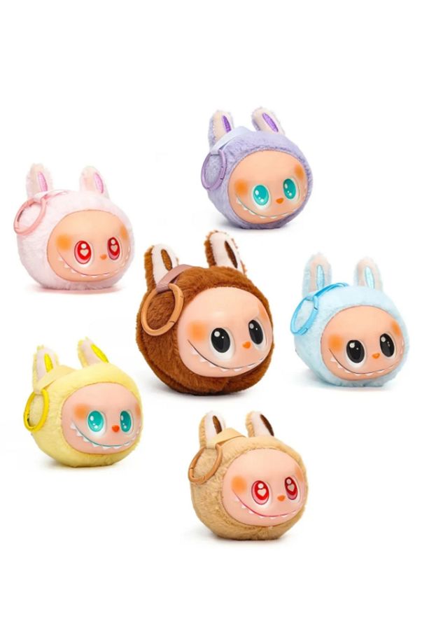 Labubu Peluş 18 cm + Labubu Kafalar Peluş + Taşlı Charm Hediyeli 3'Lü Fırsat Paketi - 4