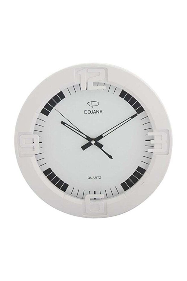 ساعة حائط بلاستيكية 7 سم - 1