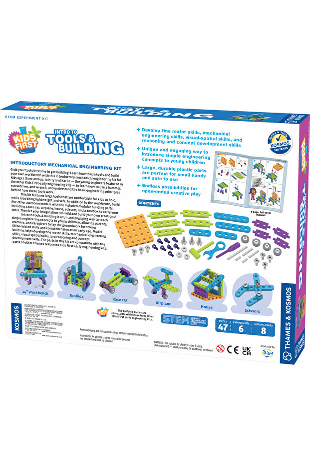 STEM Kit First Steps Tools and Constructions - 3