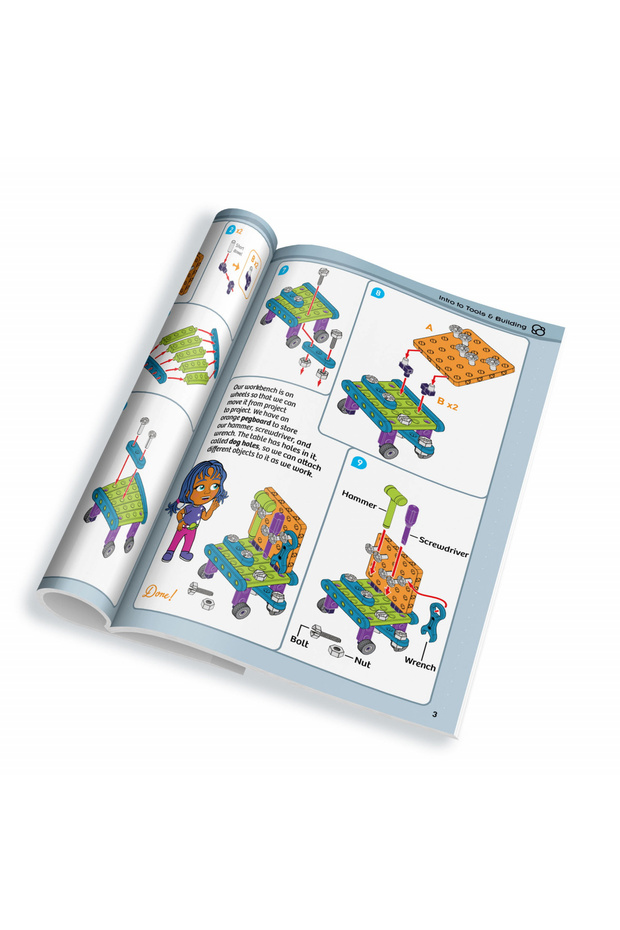 STEM Kit First Steps Tools and Constructions - 4