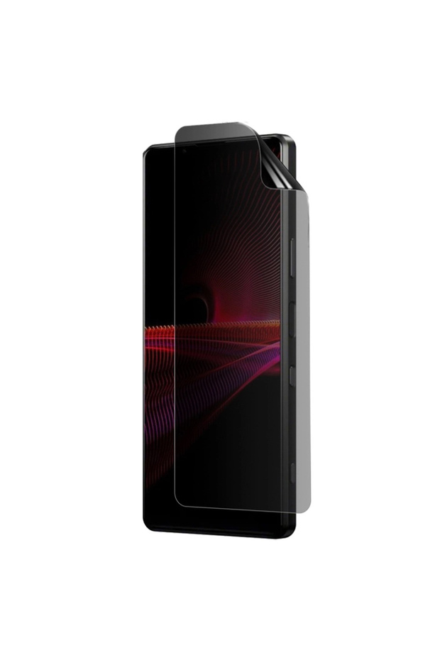 Privacy Shield Comando Screen Protector compatible with HTC Wildfire E5 Plus, Anti-peeping, Case Surface - 1