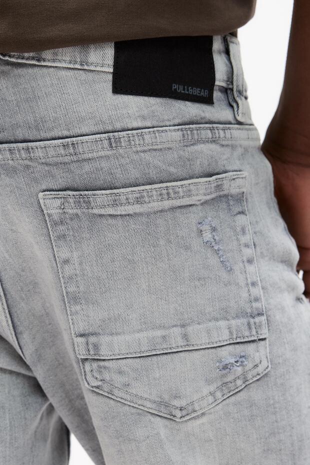 Yırtık skinny jean - 3