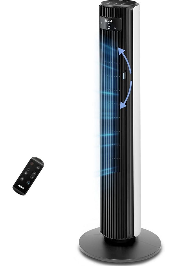 Kule Tipi Çok Sessiz 25DB Vantilatör Sıcağa Duyarlı Kumandalı - 1