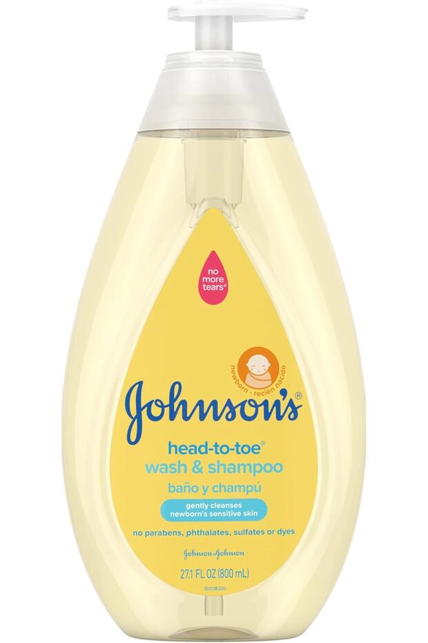 Johnson's Head-to-Toe Gentle Tear-Free Baby & Newborn Wash & Shampoo