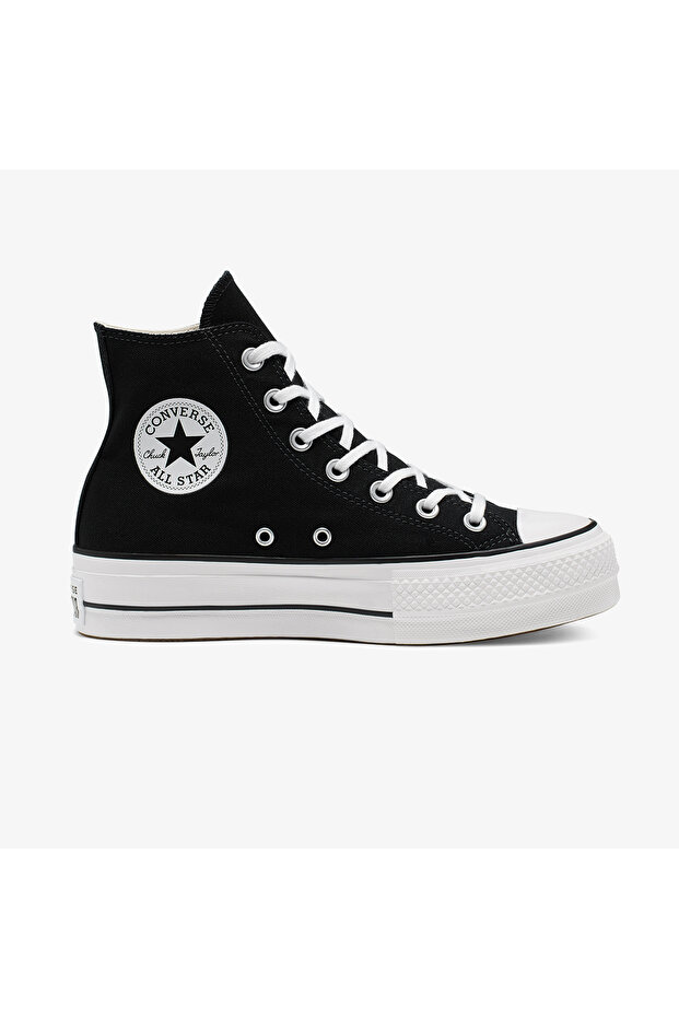 Chuck Taylor All Star Lift Kadın Siyah Günlük Ayakkabı KADIN LS AYAKKABI 560845C - 1