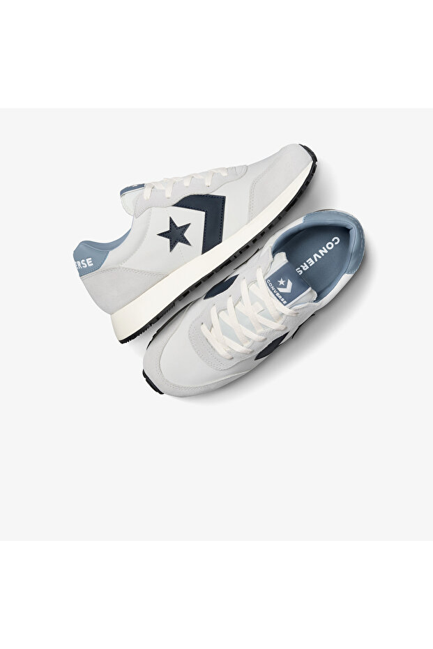 Omega Trainer Unisex Gri Süet Günlük Sneaker - 5