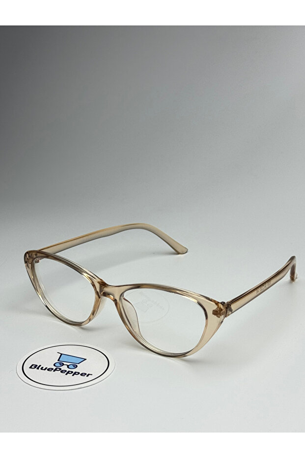 Blue Light Protection Cateye Glasses Optical Compatible Glasses Can Change 52 Ekartman