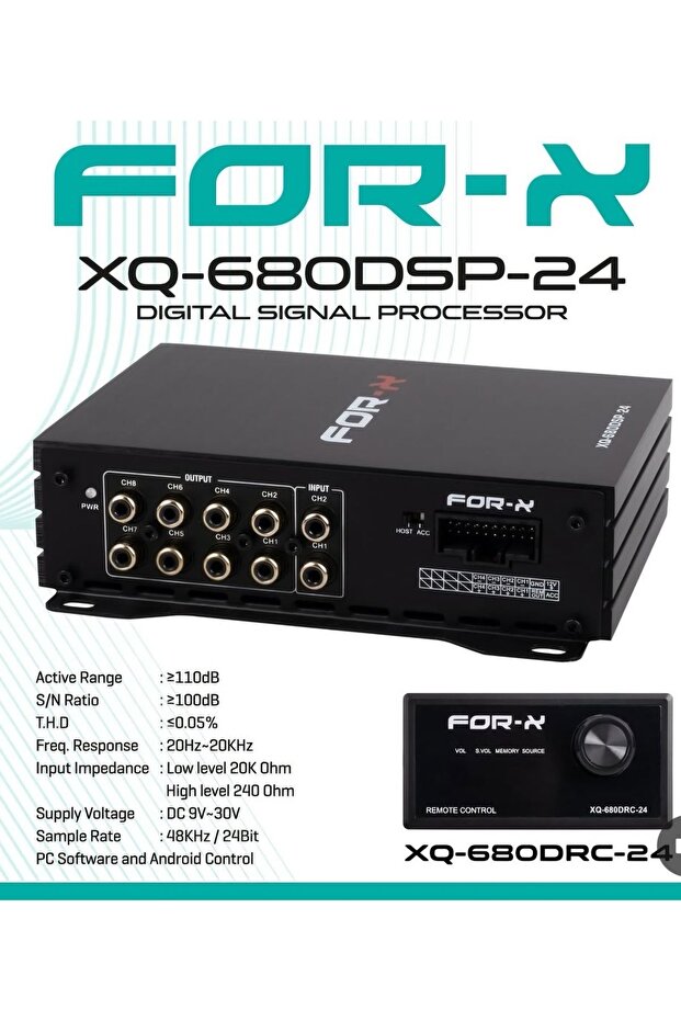 XQ680DSP İŞLEMCİ BLUETOOHT LU - 1