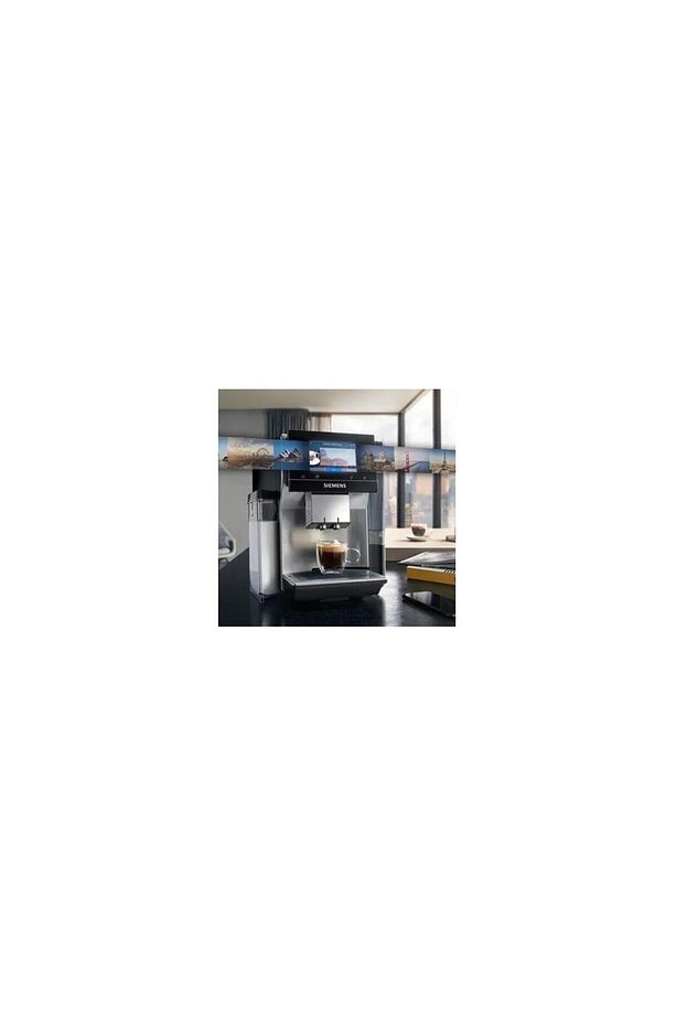 Drmzz Güçlü 19 Bar,Tam Otomatik Espresso Kahve Makinesi EQ700 integral Inox silver metallic,2,4 L - 4