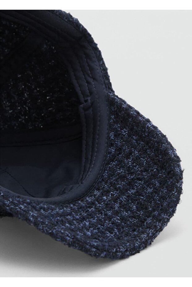 İşlemeli yün şapka - 4