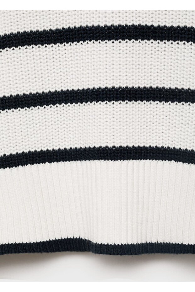 Perkins yakalı triko yelek - 6