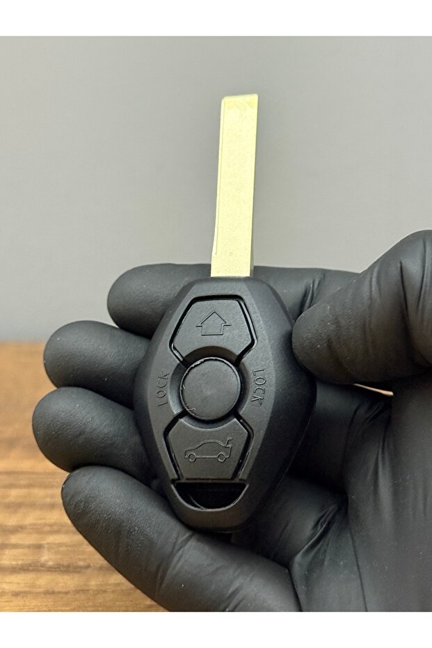 BMW X5 X3 E90 E60 E53 E36 E38 3 Button Key Fob Shell - 1