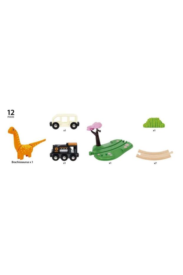 Dinosaur round train set - 8