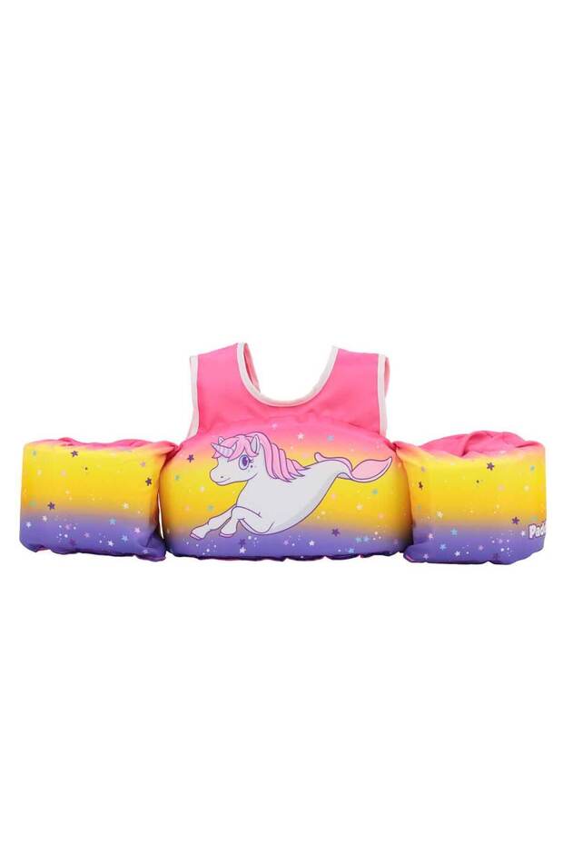 Unicorn Desenli Kolluklu Can Yeleği - 1